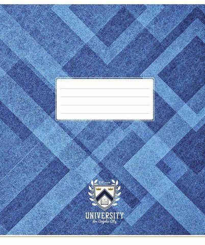 Зошит в клітинку 48 аркушів, кольорова обкладинка ВД-лак, дизайн: University Школярик 048-3374K 048-3374K фото