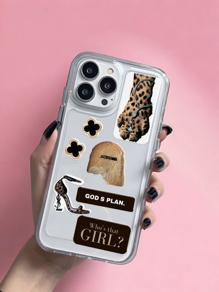 3D стікери "Leopard Edition" Набір 8 стікерів SB-48 фото