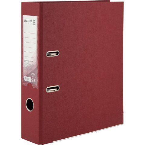Регистратор двустор. PP 7,5 cм, собр, вишнев d1712-37c фото