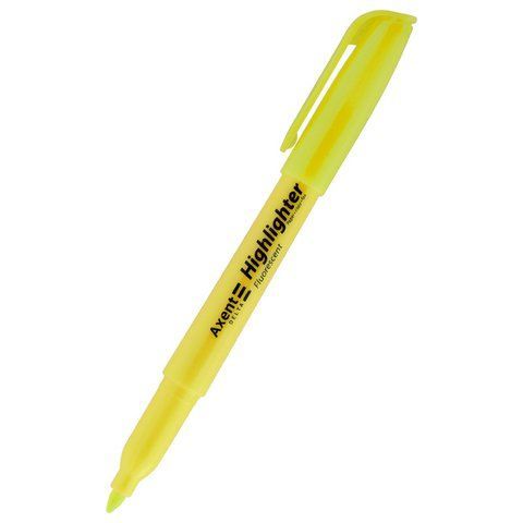 Маркер Highlighter D2503, 2-4 мм клиноп. жовтий d2503-08 фото