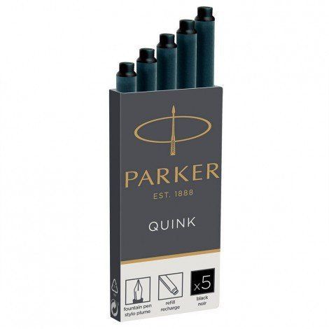 Картриджи parker quink /5шт. черные 11 410bk 11 410BK фото