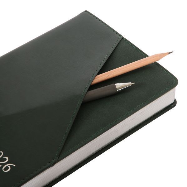 Щоденник А5 Leo Planner датований 2026 "Whisky", твердий, зелений, 368 сторінок 252669 фото
