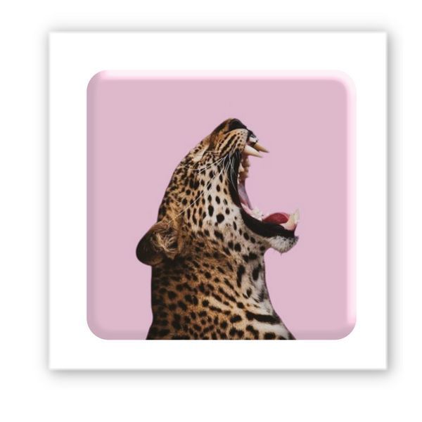 3D-стікер "Pink wild cat" SX-146 фото