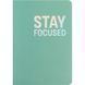 Книга записная Motivation A5, 80 л. кл., Stay Focused 8700-15-A фото 1