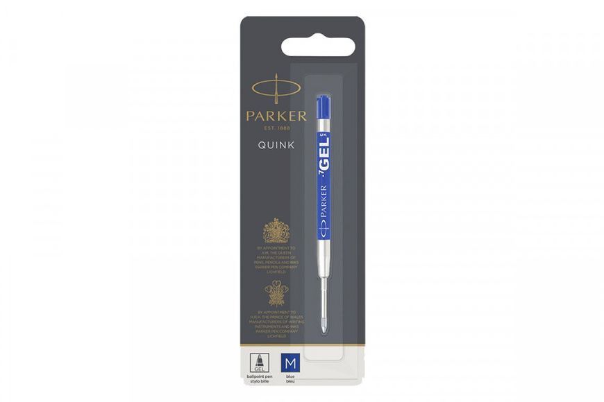 Стержень кульковий синій parker gel m 10 332blu - гелевий 10 332BLU фото