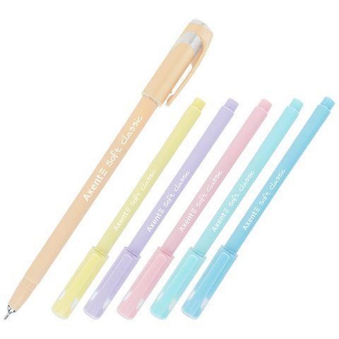 Ручка масляна Soft Pastel, синя ab1102-02-a фото