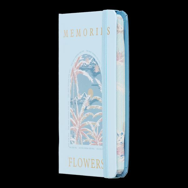 Книжка записна ESSENCE, на гумці, А6, 80 арк., клітинка., офсет крем., тв.лам.обл., біла BM.256104-12 фото