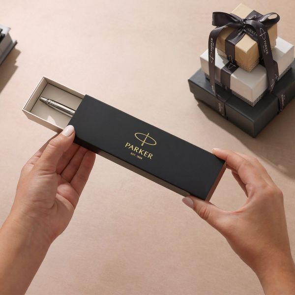Ручка шариковая PARKER JOTTER ORIGINALS UKRAINE BLACK тризубец сине-желтый 15632_T0016u фото