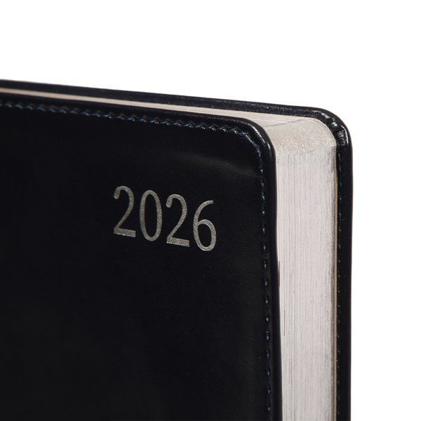 Щоденник А5 Leo Planner датований 2026 "Aldento", інтегральний, темно-синій, 368 сторінок 252672 фото