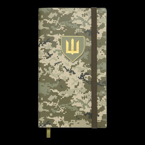 Щотижневик датов. 2026 кишеньк. MILITARY, 85*153, світло-зелений, штуч. шкіра BM.2896-15 фото