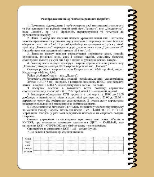 Всепогодний блокнот Ecopybook Tactical A5 Начальника розвідки дивізіону ЕТ-9 фото