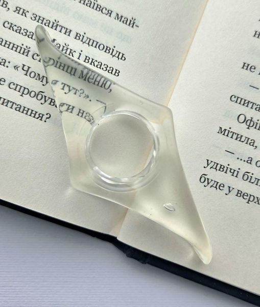 Акриловий тримач для книги, прозорий px-01049 фото