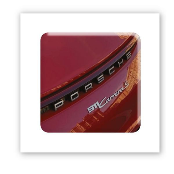 3D-стікер "Red car" SX-165 фото
