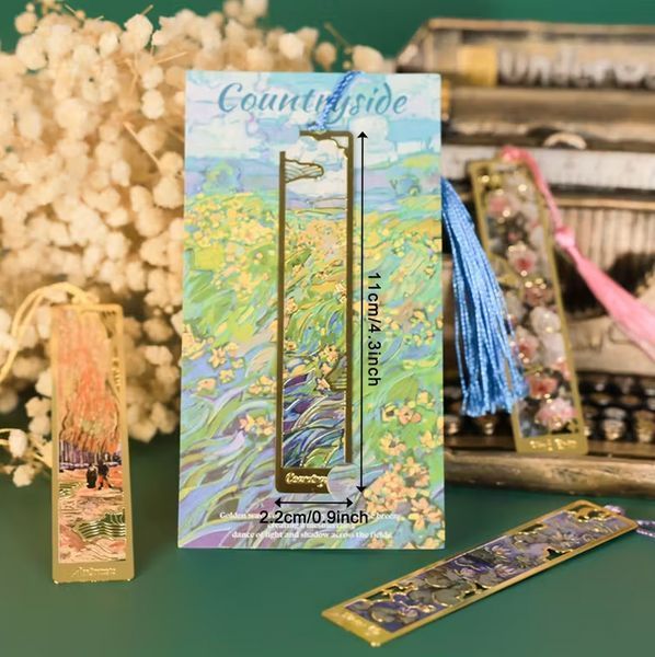 Металева закладка для книг прямокутна, №36 px-00289-36 фото