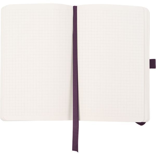 Книга записна Partner Soft Skin,125*195, 96арк, кліт, синя 8616-02-a фото
