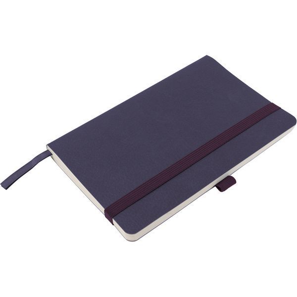 Книга записна Partner Soft Skin,125*195, 96арк, кліт, синя 8616-02-a фото
