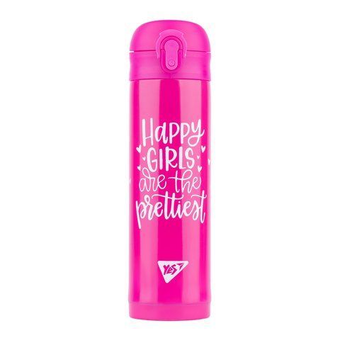 Термос YES Happy Girls 420мл 707573 фото