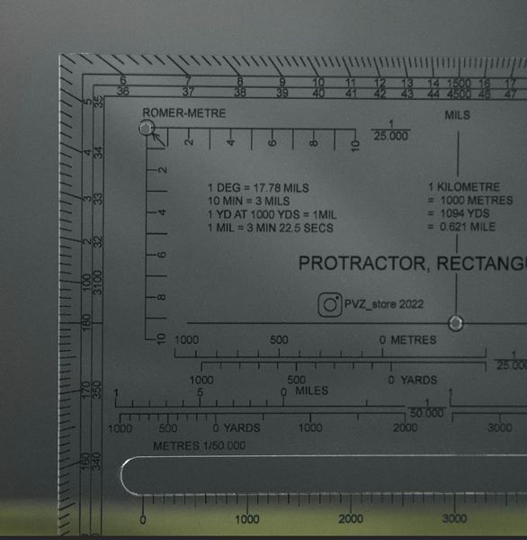Протрактор США (шкала на 6400) PVZ-9 фото