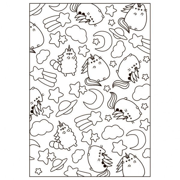 Розмальовка А4 YES Pusheen 12 стор 743274 фото