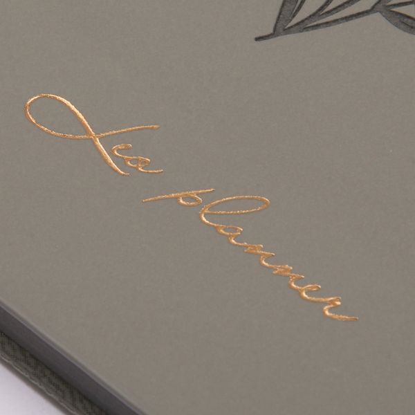 Еженедельник 10х17 см Leo Planner датированный 2026 "Fiore", мягкий, 128 страниц 252715 фото