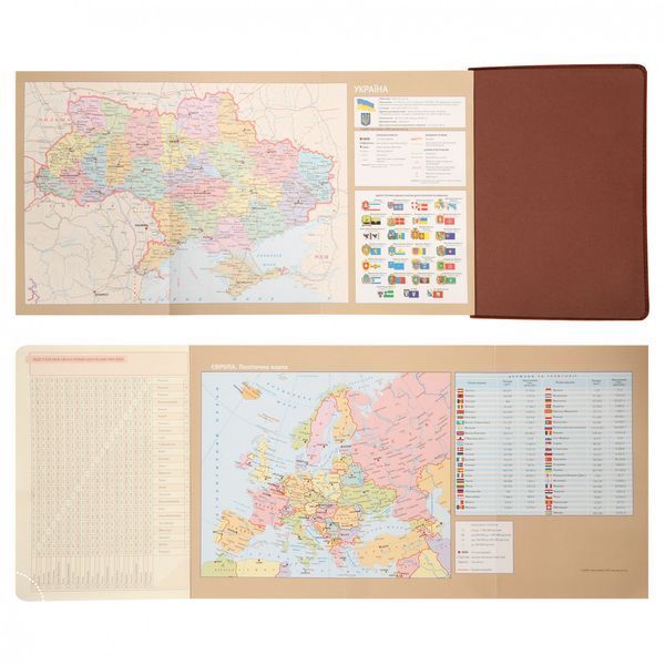 Щоденник А5 Leo Planner датований 2026 "Case", інтегральний, коричневий, 368 сторінок 252659 фото
