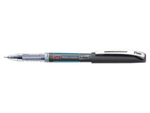Ручка шариковая Flair 871B черный Writometer Jumbo.12,5 км. 50060 фото