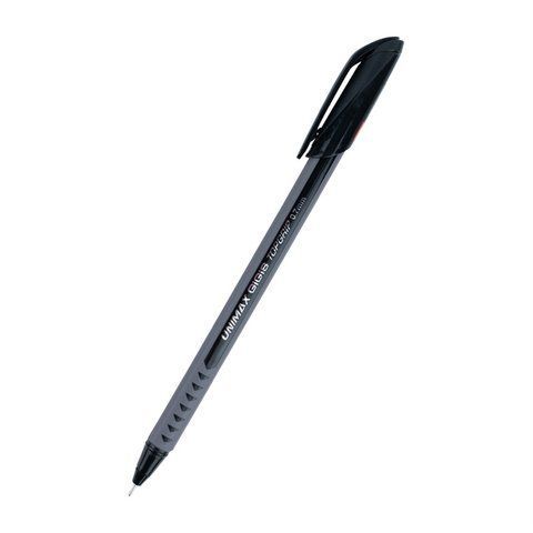 Ручка шариковая Topgrip, черная ux-148-01 фото