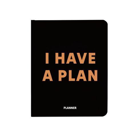 Планер &laquo;I HAVE A PLAN&raquo; черный orner-1954 фото
