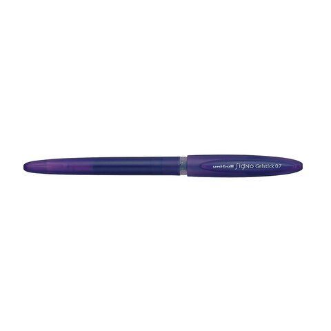 Ручка гелева Signo GELSTICK, 0.7мм, пише фіолетовим UM-170.Violet фото