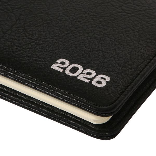 Планинг настільний 34х13 см Leo Planner датований 2026 "Credo", чорний, 128 сторінок 252679 фото