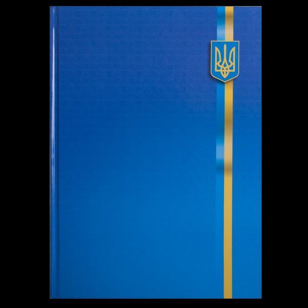 Книга канцелярская UKRAINE, А4, 96 л., клетка, офсет, твердая ламинированная обложка, ассорти BM.2400-38 фото