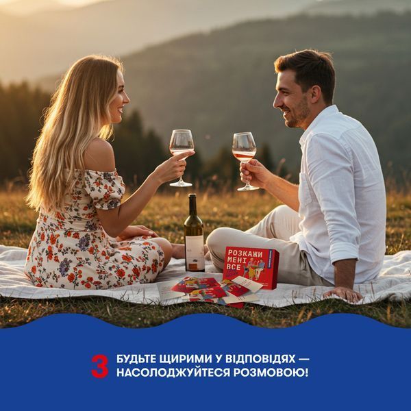 Гра для закоханих &laquo;Розкажи мені все! Love edition&raquo; orner-1636 фото