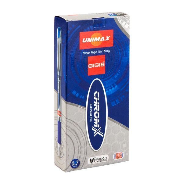 Ручка кулькова ChromX, чорна ux-119-01 фото