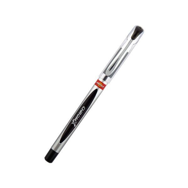 Ручка кулькова ChromX, чорна ux-119-01 фото