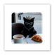 Об'ємна наліпка "Rich black cat" SX-297 фото 1