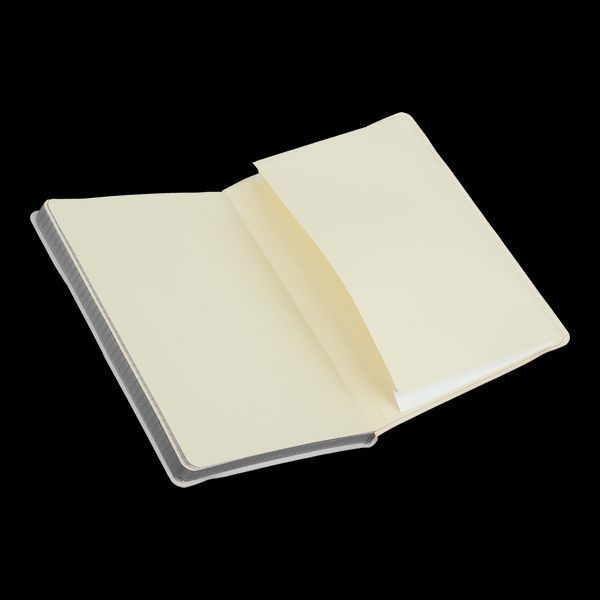 Книга записна ETALON 125*195, 96 арк., точка, обкл. штучна шкіра, жовтий BM.291360-08 фото