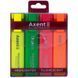 Маркер Highlighter 2537-A, 1-5 мм клиноп, набор из 4х цветов 2537-40-a фото 2