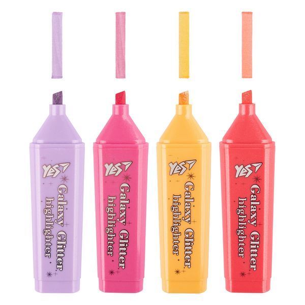 Маркер текстовый YES Galaxy Glitter 390791 фото