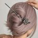 Металева заколка-закладка для книг "Срібна змія" px-00755 фото 4