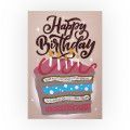 Вітальні листівки з Скретчем Happy Birthday px-011710 фото