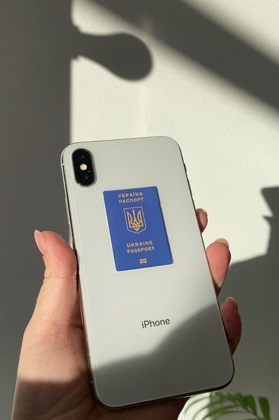 3D стікер "Паспорт українця" SX-122 фото