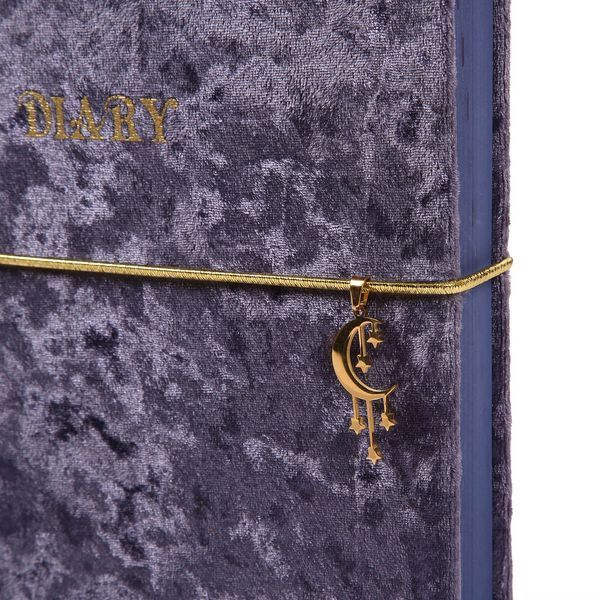 Щоденник А5 Leo Planner датований 2026 "Luna", твердий, синій, 368 сторінок 252688 фото