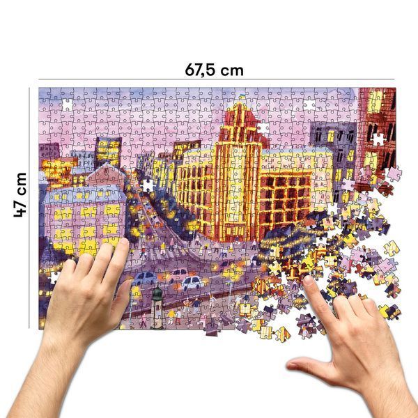 Пазл &laquo;Київ вечірній&raquo; 1000 елементів orner-2105 фото