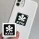 3D стікер KYIV black SX-123 фото 1
