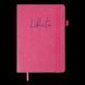 Блокнот діловий LIBRETA А5, 96л, крапка, обкладинка штучна шкіра, малиновий BM.295317-29 фото 2