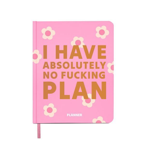Планер &laquo;I HAVE ABSOLUTELY NO PLAN&raquo; рожевий orner-2876 фото