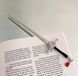 Металева заколка-закладка для книг "меч" px-00572 фото 1