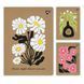 Зошит для записів Yes Flowers 48 А4 аркушів клітинка крафт 681997 фото 1