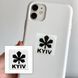 3D стікер KYIV white SX-124 фото 1