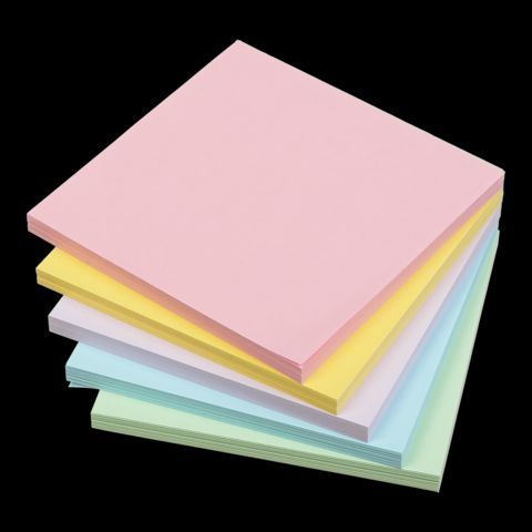 Блок бумаги для записей ЛЮКС ДЕКОР PASTEL, 90х90х30 мм, не склеенный BM.2283 фото